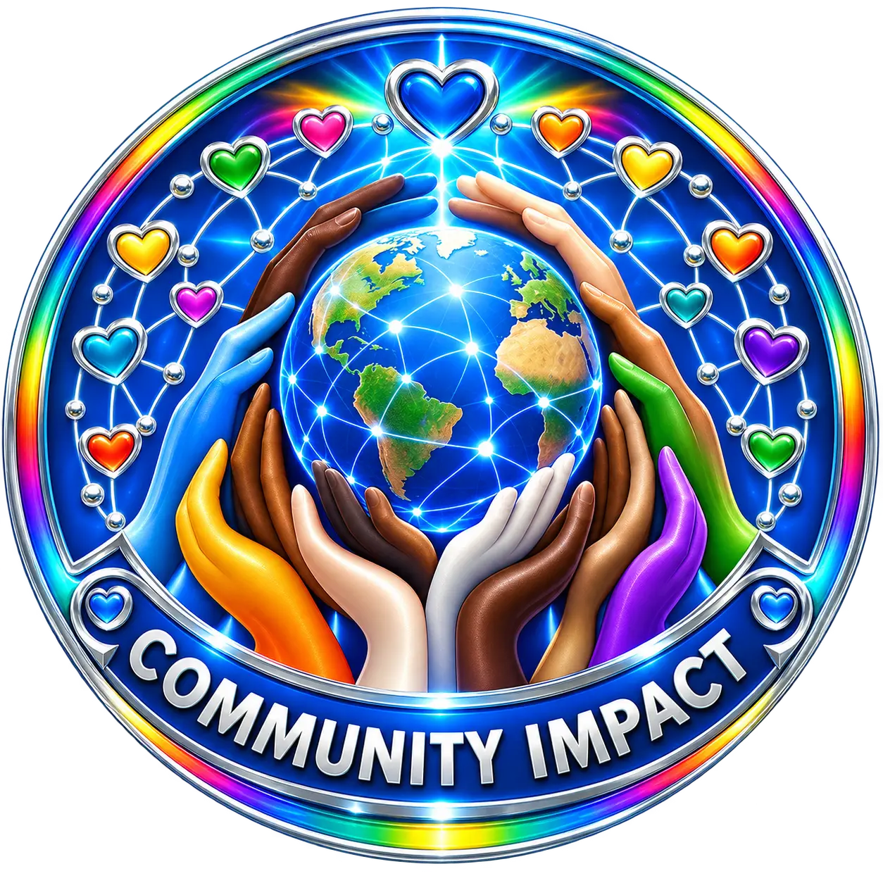 Community Impact support emblem
