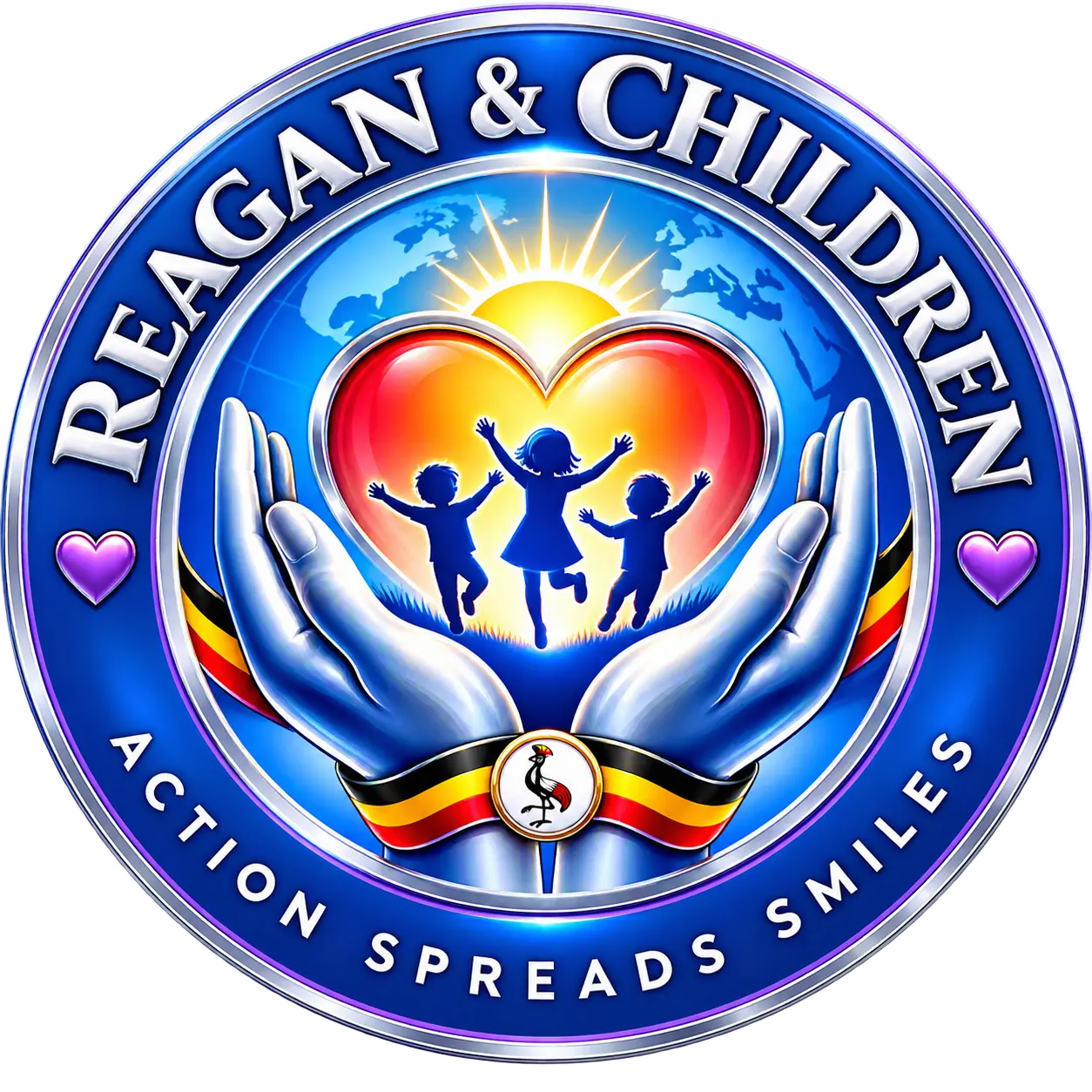Reagan & Children support emblem